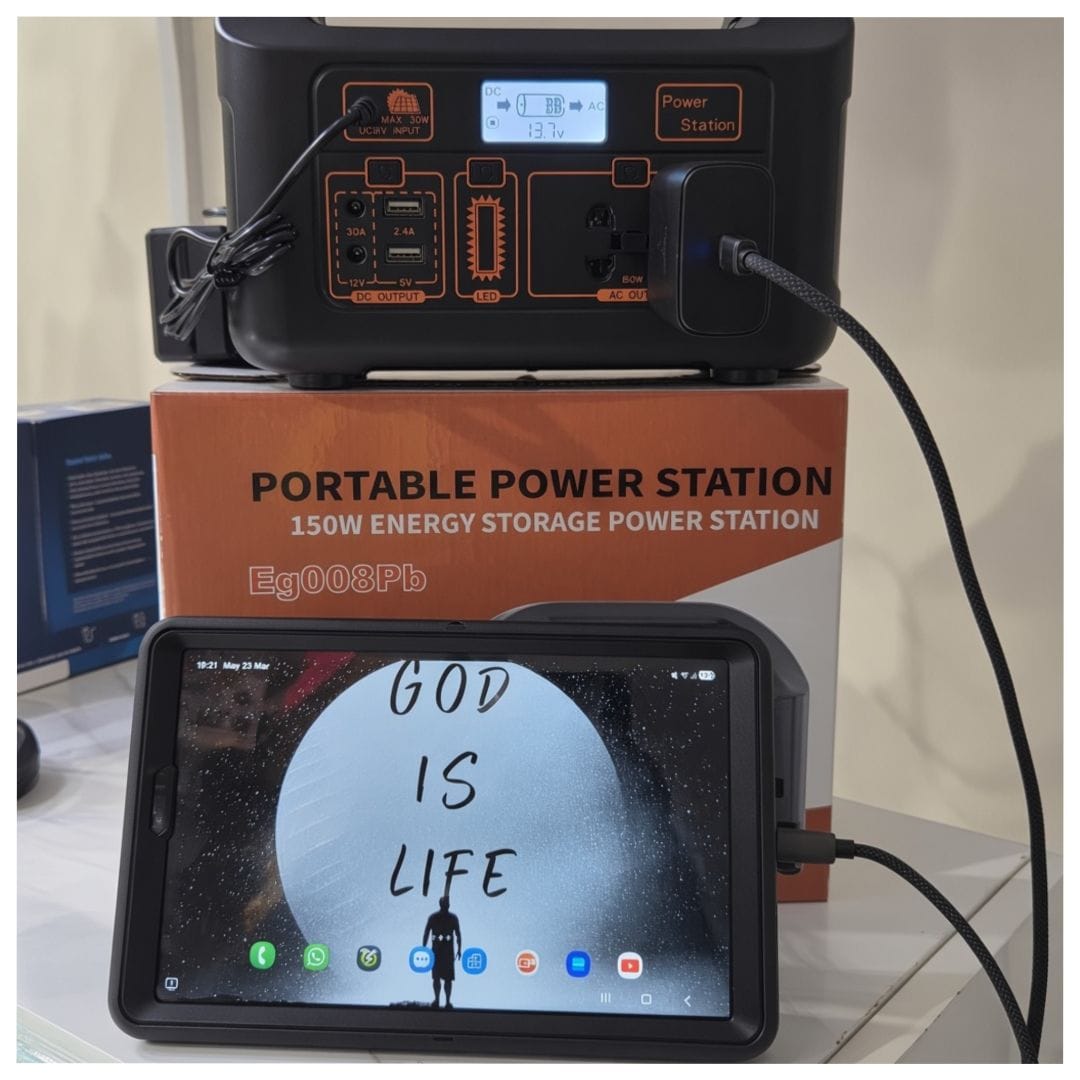 150w portable power station