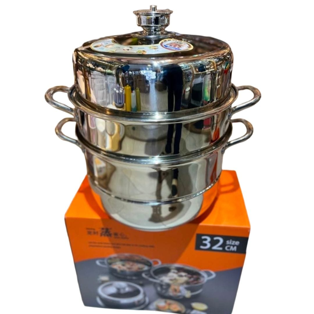3 Layer food steamer