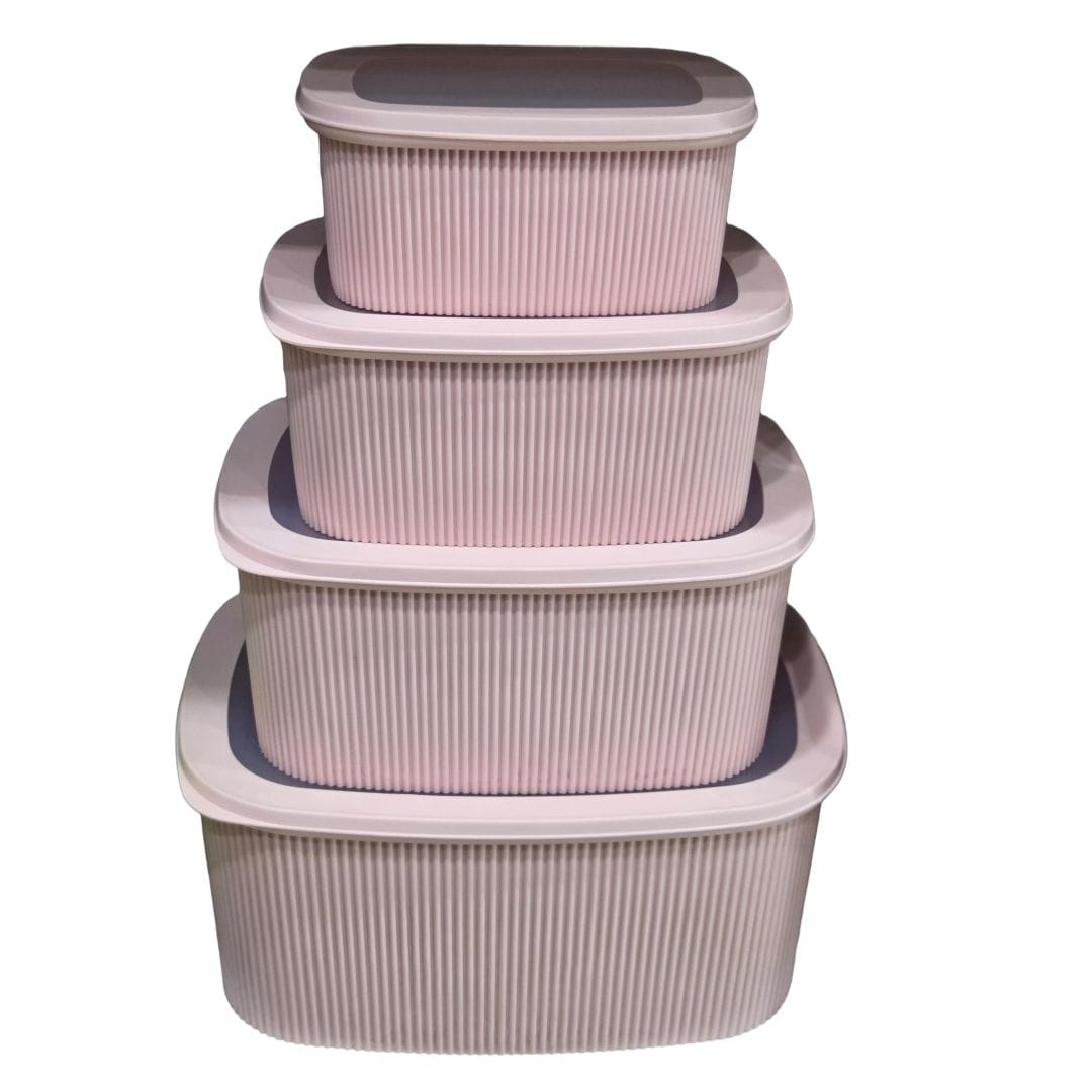 4 piece Classic Food storage containers - Air tight