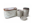 4 piece lunchbox with Insulated Carry Bag