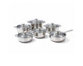 6-Piece Classic Stainless Steel Cookware