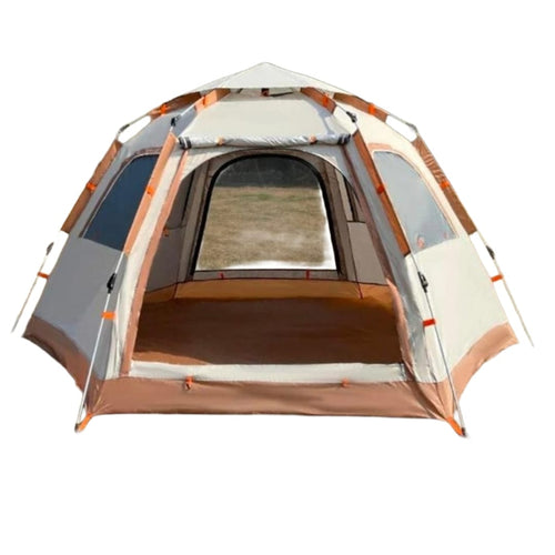 6 people automatic camping tent