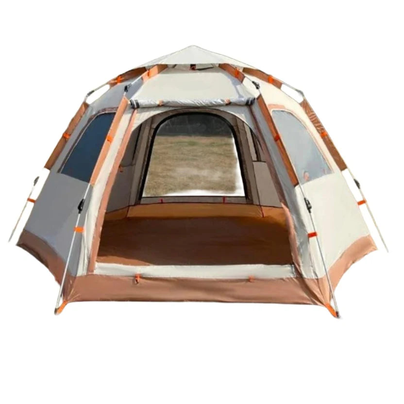 6 people automatic camping tent