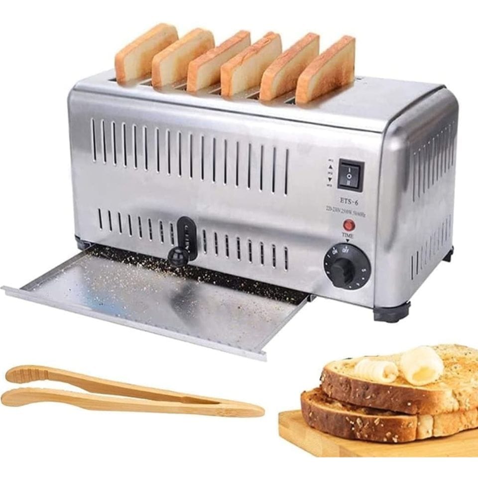 ADH Commercial 6 slice toaster AST106