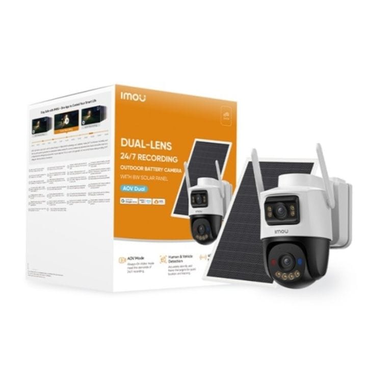 Imou AOV Dual 10MP Solar Outdoor Security Camera