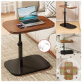 Adjustable Sofa/Bed Side Table - Brown