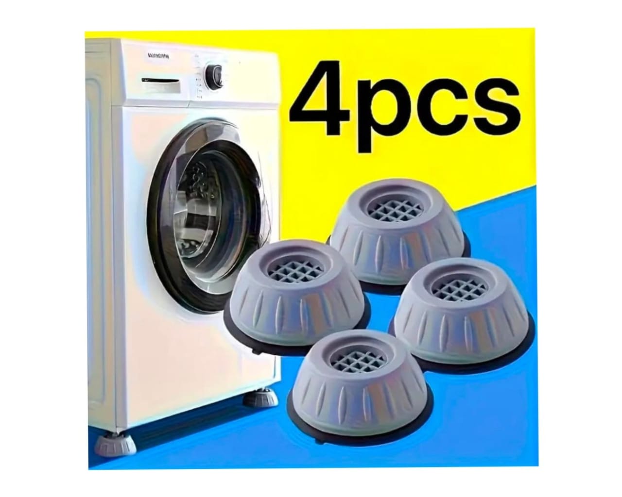 Anti-Vibration Washing Machine pads | 4 piece