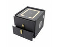 Smart Bedside Table with Bluetooth Speakers, wireless charger, LED Lights & Storage