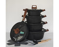 7 piece Clasic servicing and cooking dishes
