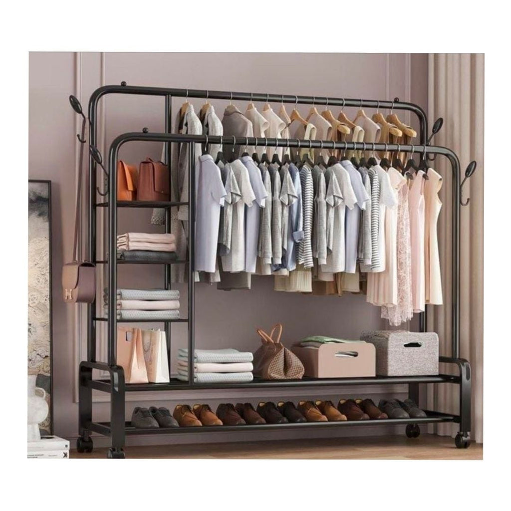 Multifunctional cloth and shoe rack