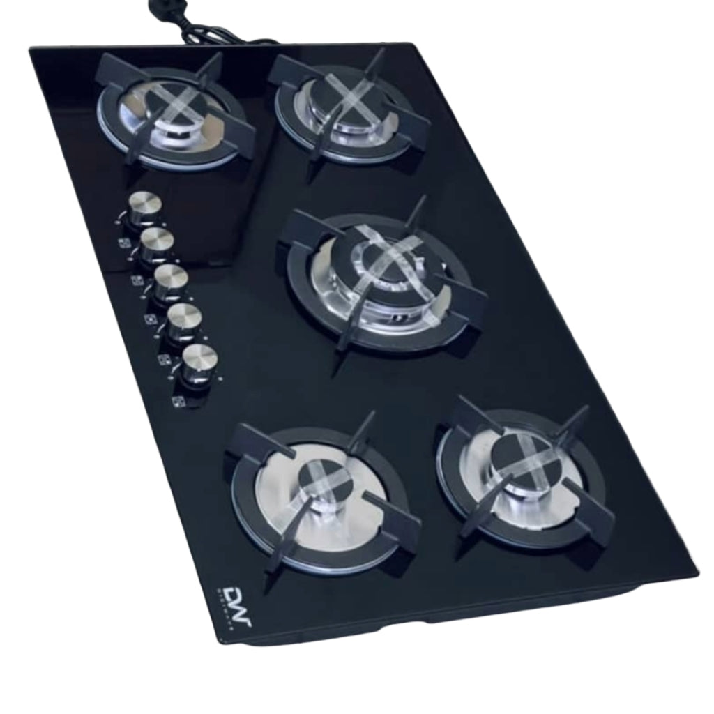 DW 5 gas burners top cooker