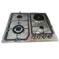 Digi wave 60cm top cooker - 3 gas burners and an electric plate