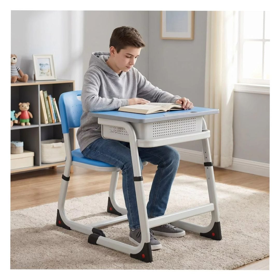 Classic Student Reading / Dining Table and Chair