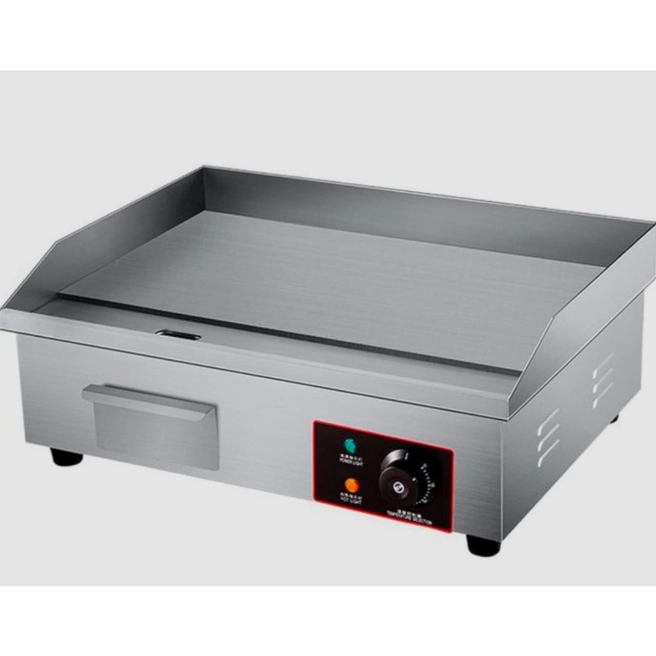 Commercial electric countertop griddle