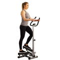 Exercise mini stepper with a stand