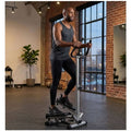 Exercise Mini Stepper with Stand Twist Action, LCD Display & Heavy-Duty
