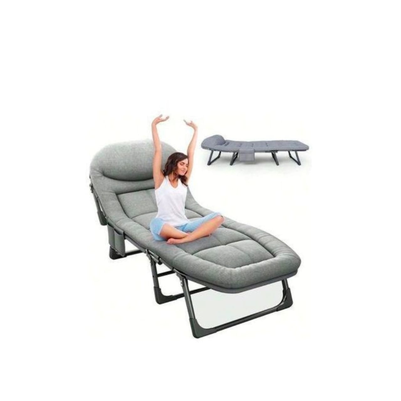 Foldable chair and bed