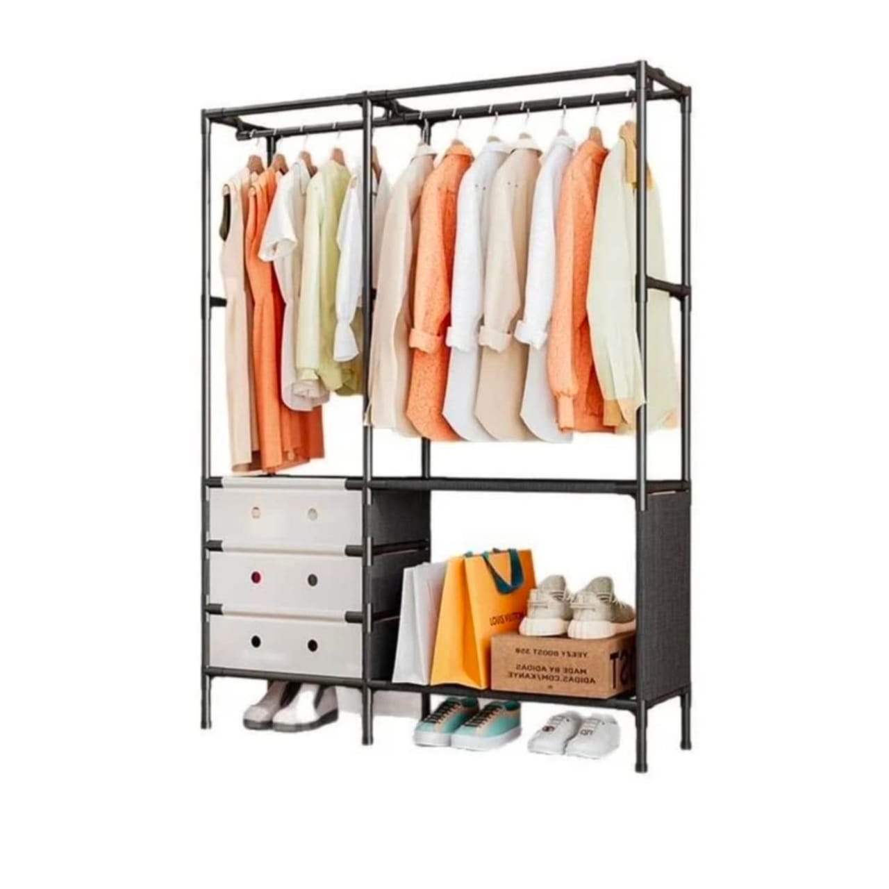 Foldable cloth organiser