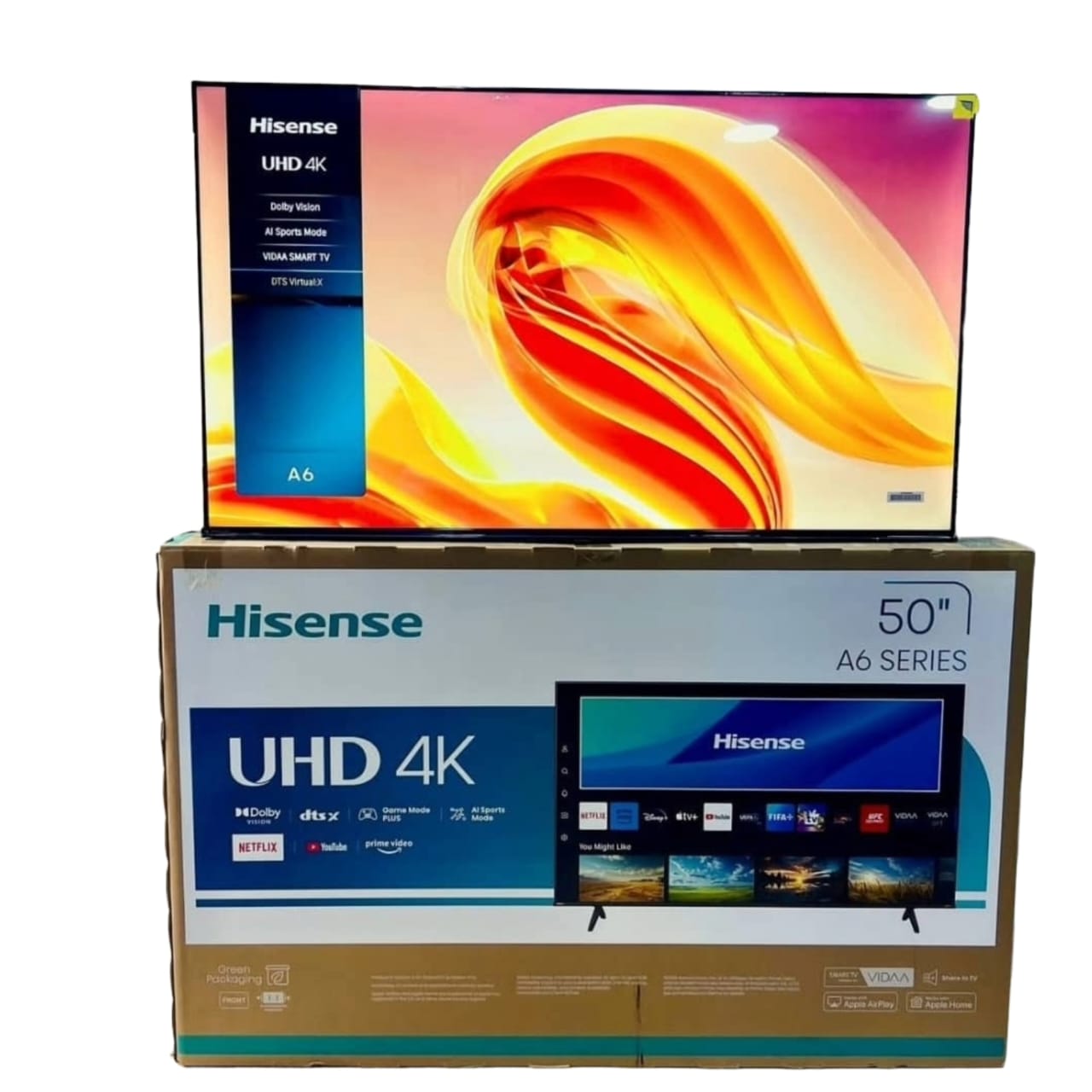 Hisense 50 inches 4K UHD smart TV