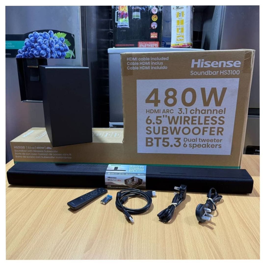 Hisense HS3100 3.1ch sound bar - 480W