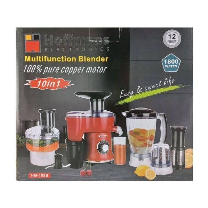 Hoffmans 10 in 1 juice blender mincer