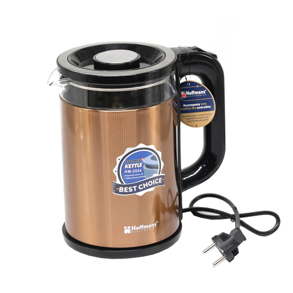 Hoffmans Electric Kettle Model HM-2554, 2.5L, 2000W