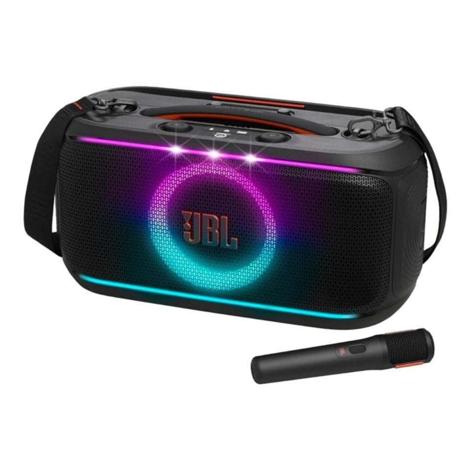 JBL Partybox on the Go 2 portable bluetooth party speaker
