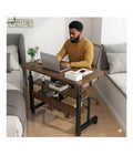 Adjustable laptop table