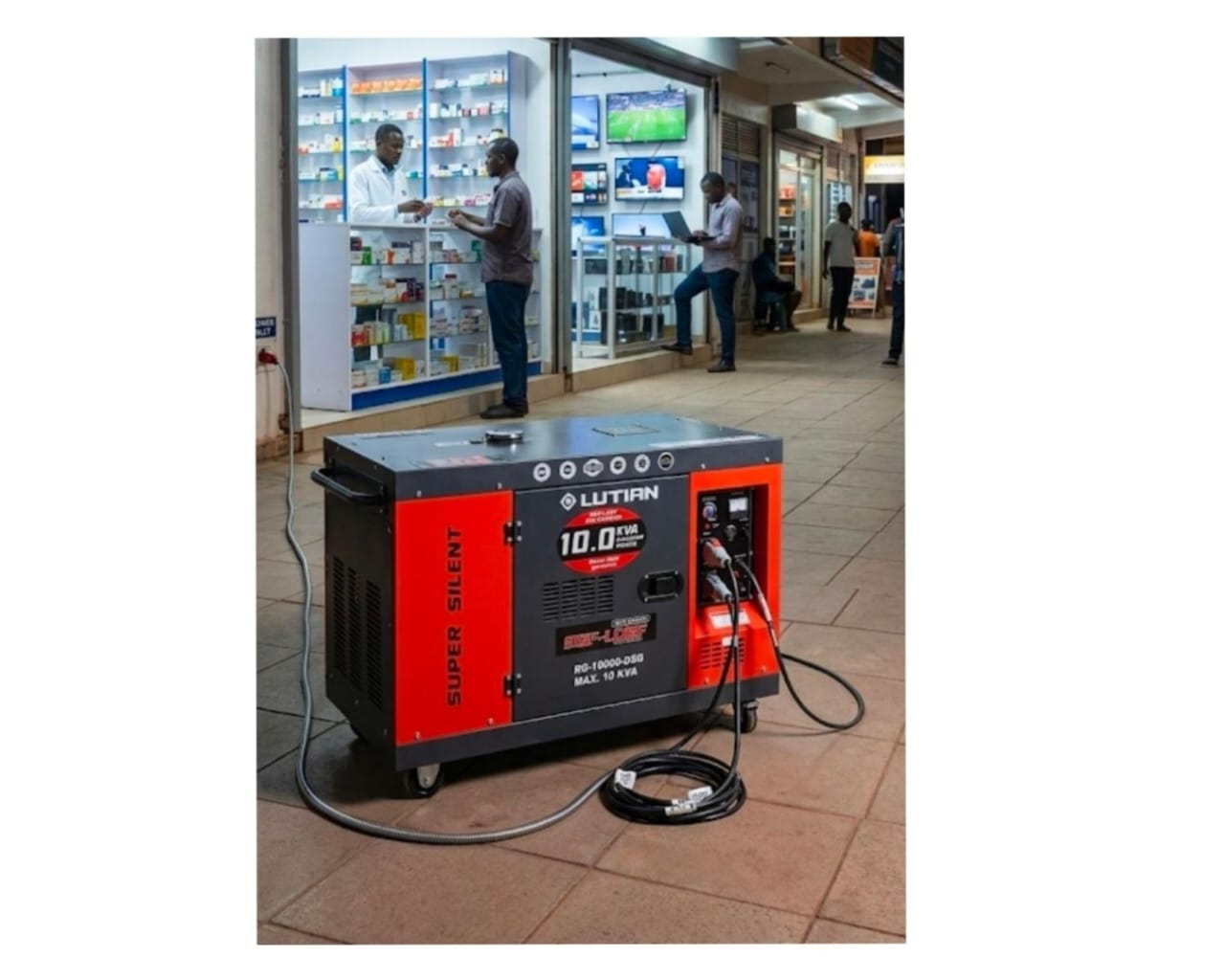 Lutian 10kva petrol generator