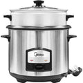 Midea 2.0L Rice Cooker With Steamer 750W, 2.95kg Rice.
