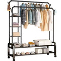 Multifunctional cloth and shoe rack