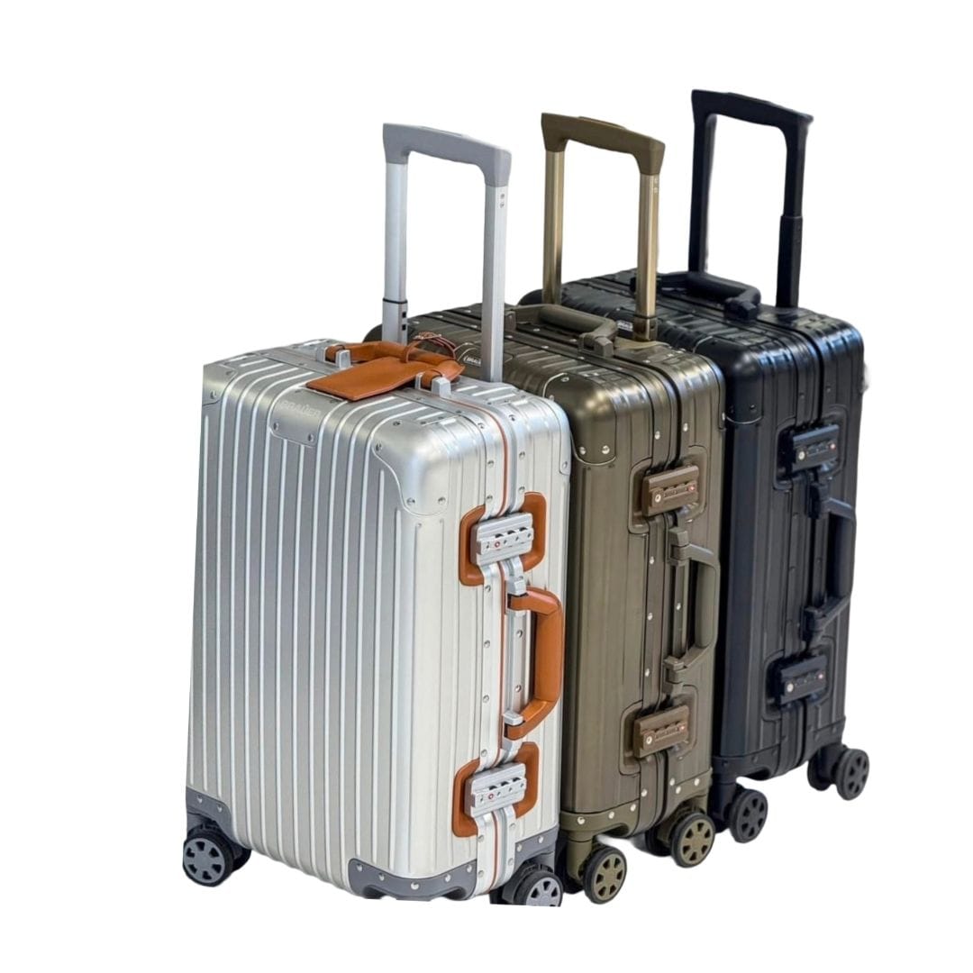 Non zipper travel suitcase