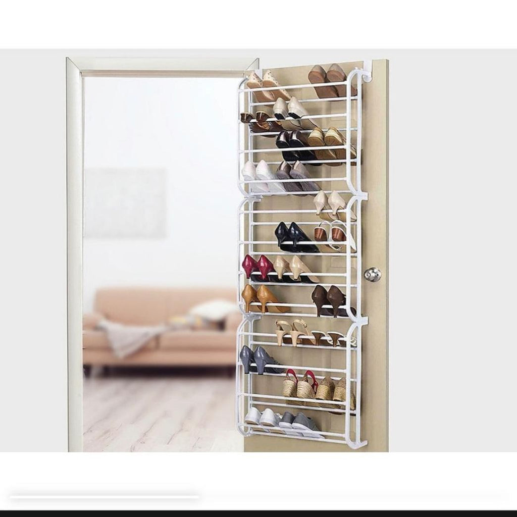 Over the door shoe rack