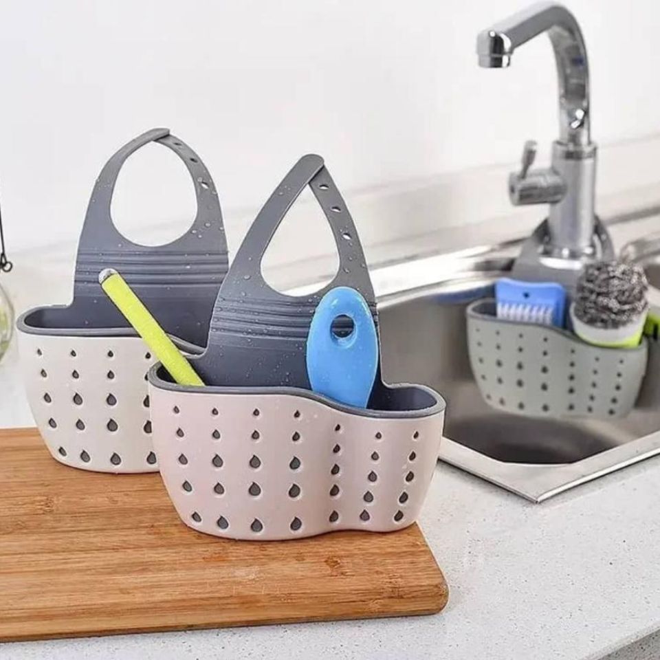 Over the sink soap holder