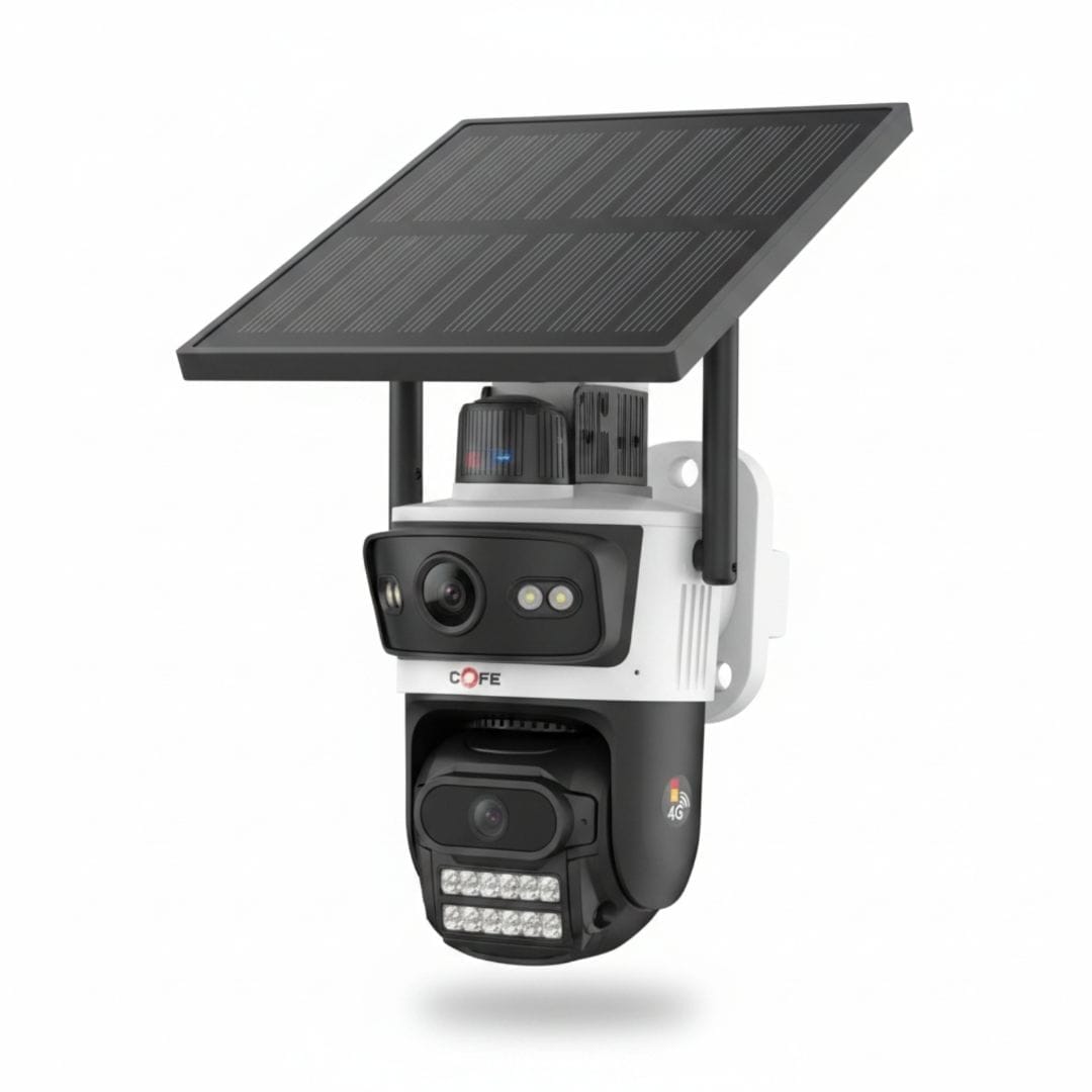 COFE Dual Lens solar Ptz Camera
