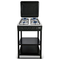 RAF 4 Burner gas stove with a stand