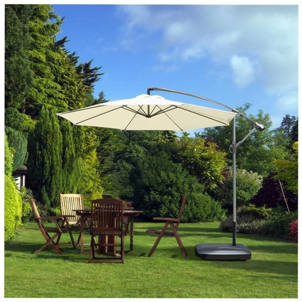 Adjustable Umbrella - 2.5 meters with a stand & base