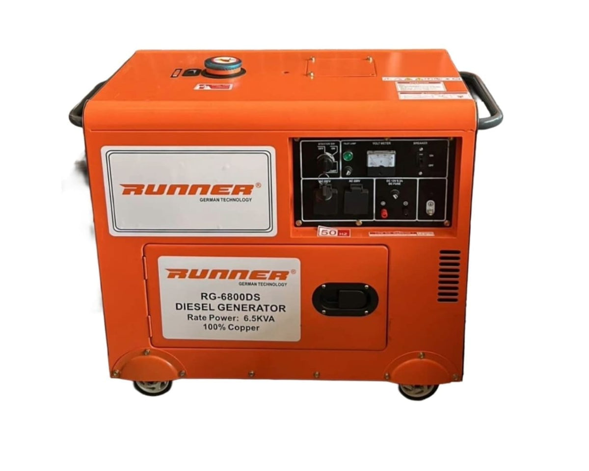 Runner 6.5kva Diesel generator