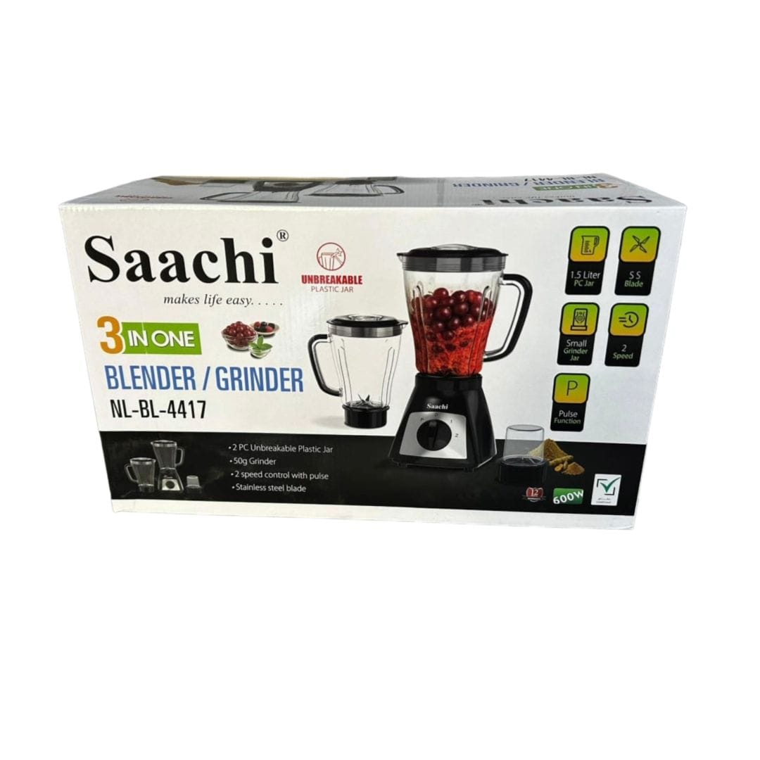 Saachi 3 in 1 home and commercial blender
