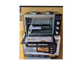 Sayona 45L convection mini oven with hot plates