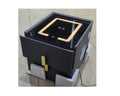Smart Bedside table with bluetooth speakers, wireless charger, LED lights and storage