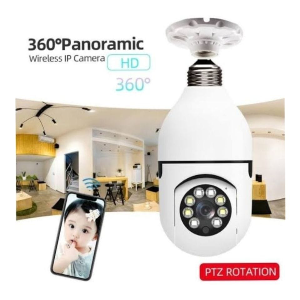 Smart camera bulb-uses wifi