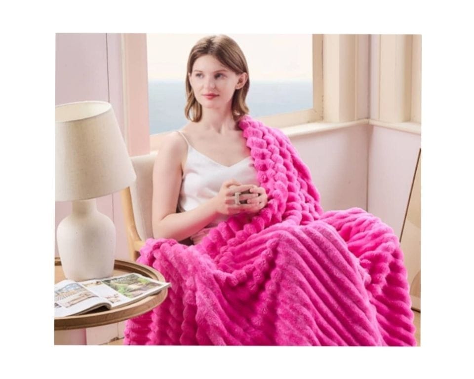 Soft Blankets 5x6 / 6x6 cotton - Pink