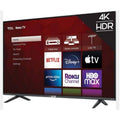 TCL 40 inch smart 4K UHD LED TV- Black