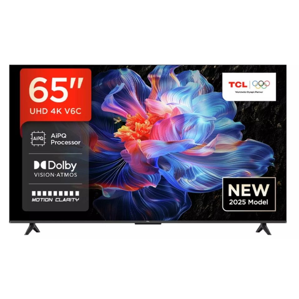 TLC 65 inch 65V6 Smart 4K UHD HD LED TV
