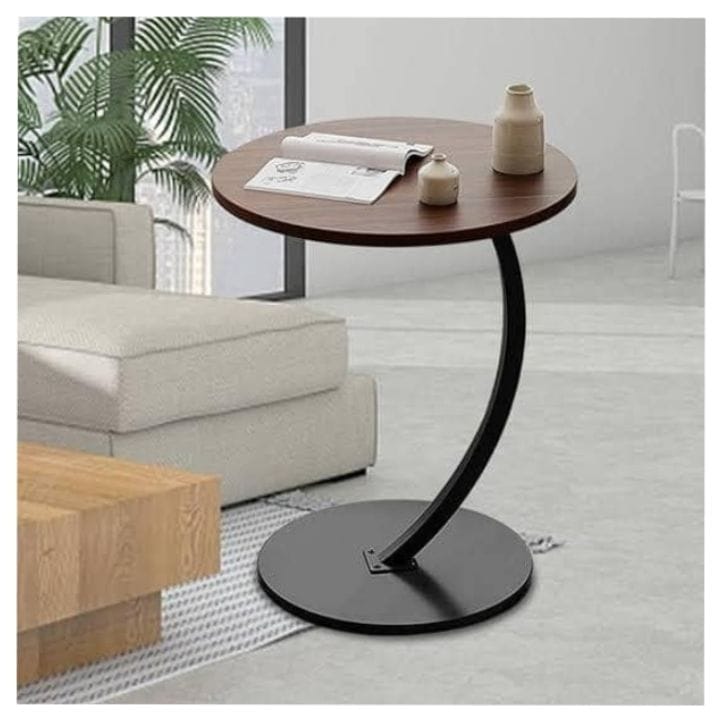 Classic Sofa/Bed Side Table - Brown