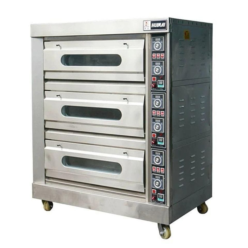 Triple Deck Commercial Electric baking oven
