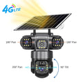 V380 Smart Solar camera with 4 lenses