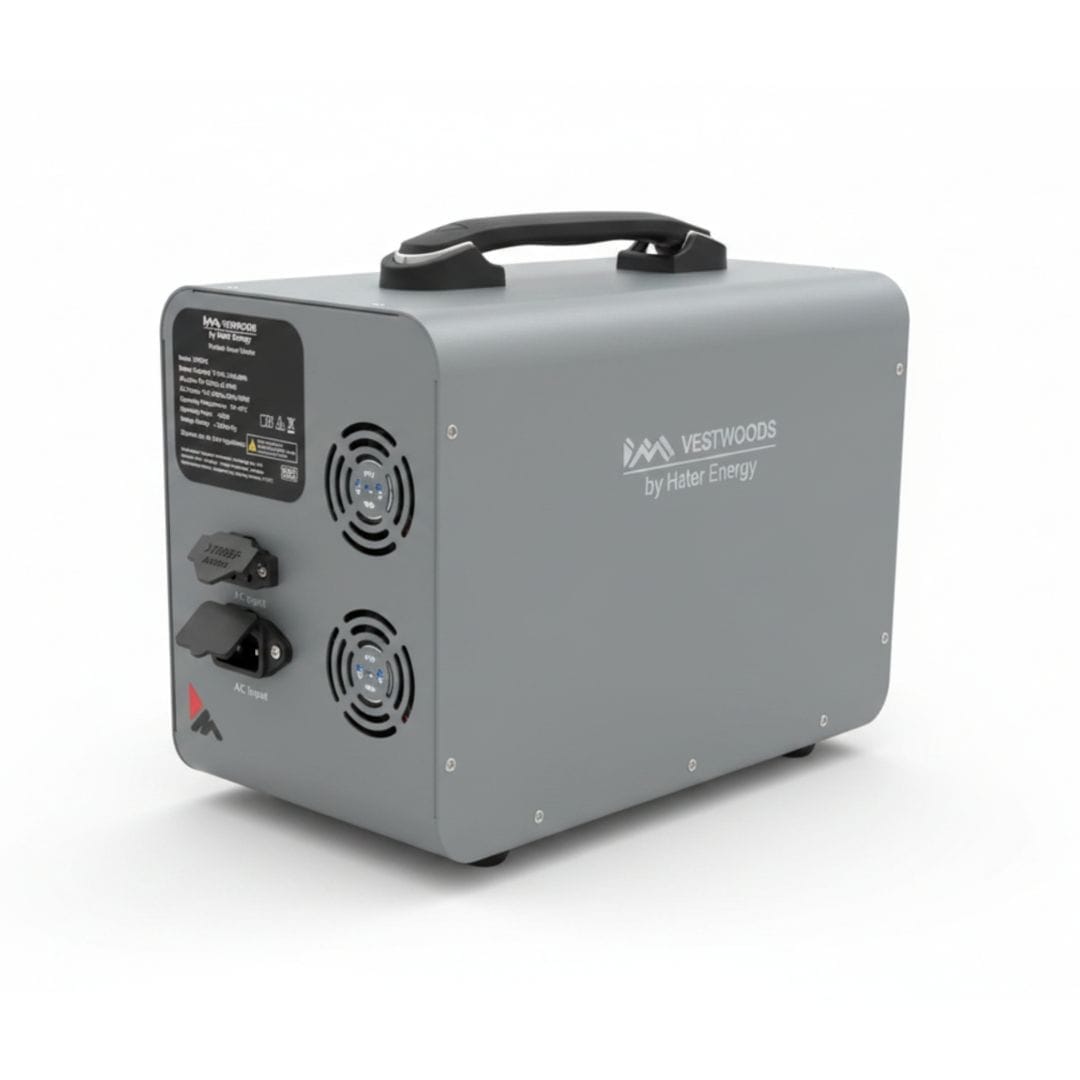 Vestwoods 1000W Portable Power Station by Hater Energy