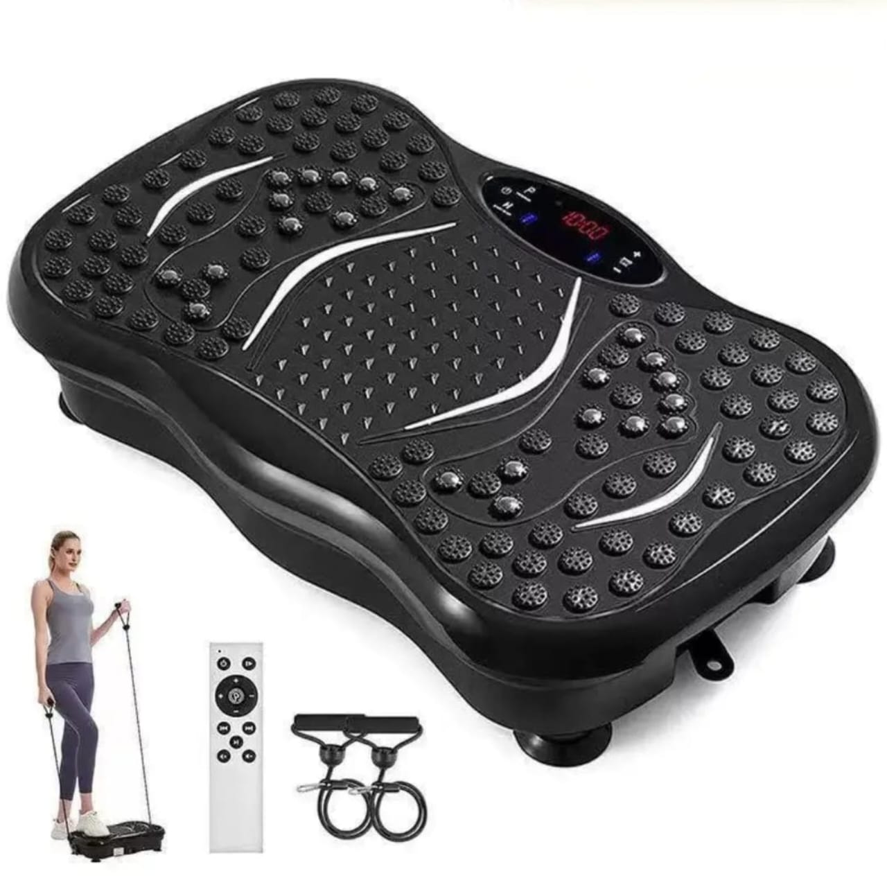 Whole body vibration exercise machine